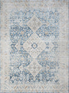 Noble - 2' X 3' Area Rug - Blue, Polyester