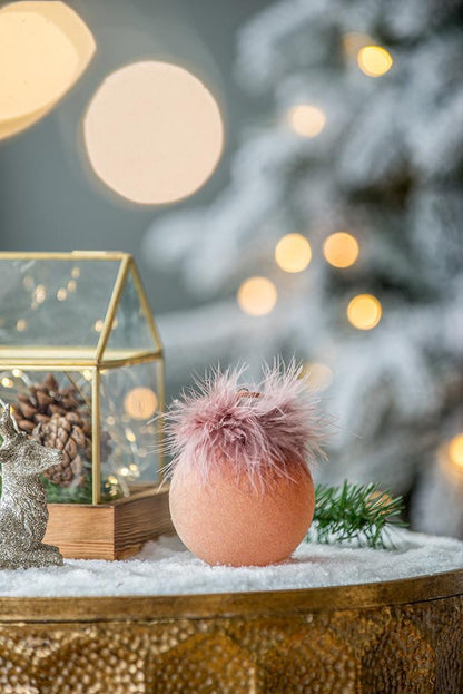 Christmas Ball Ornaments, Glass Decorative Hanging Ball Christmas Tree Ornaments For Holiday Party Decorations (Set of 12) - Brown