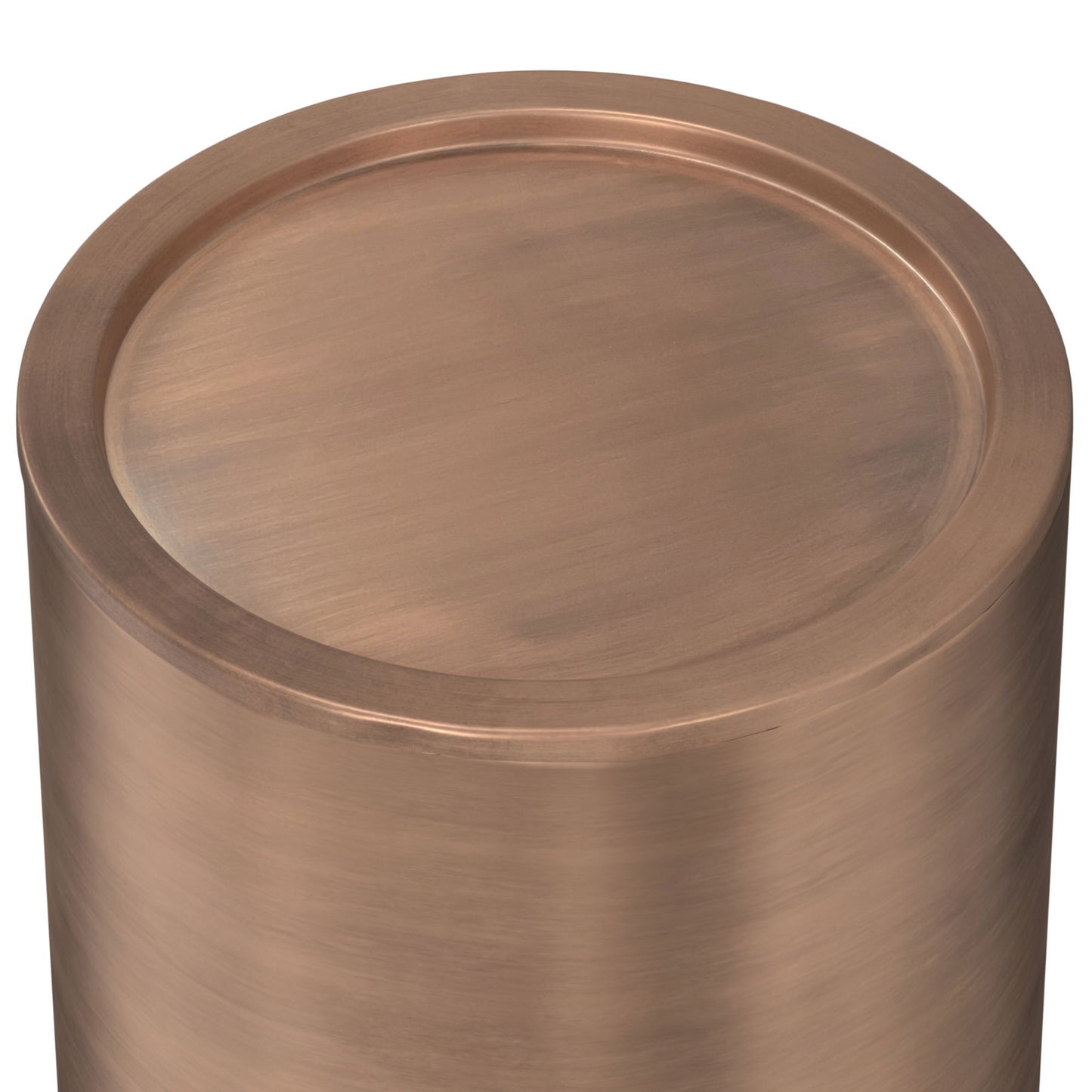Corbin - Metal Side Table - Antique Copper