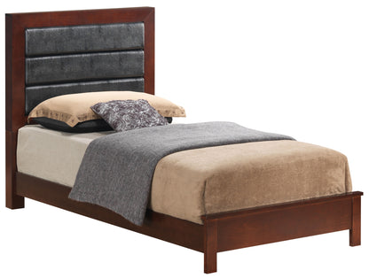 Charming Twin Bed With - Cherry