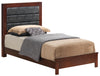 Charming Twin Bed With - Cherry