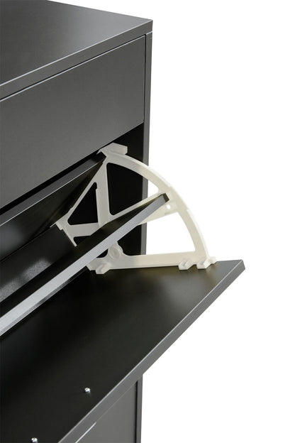 Shoe Cabinet, Shoe Storage Shelves - Gray