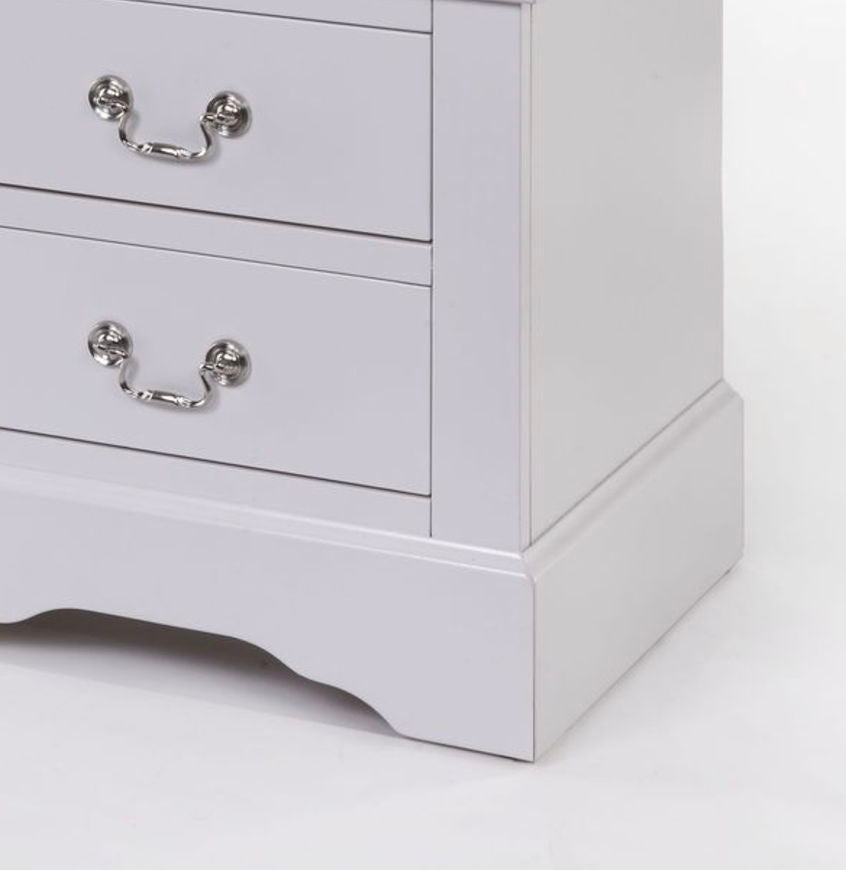 Louis Philippe III - Nightstand - White