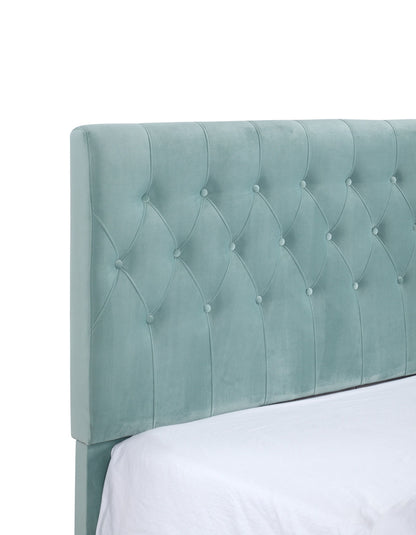 Luma - Queen Upholstered Bed - Blue