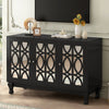 Modern Mirrored TV Stand For TV Up To 55