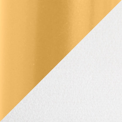Lindsey - Queen Headboard Contemporary Glam - Gold / White