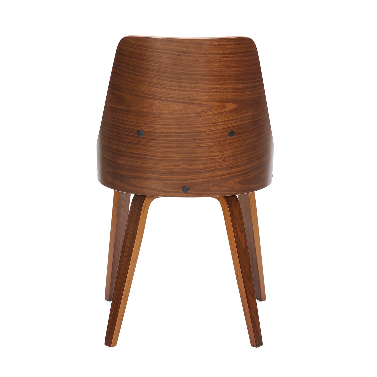 Anabelle - Mid-Century Modern Dining / Chair (Set of 2) - Walnut / Cream