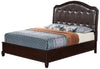 Full Bed With Transitional Design - Cappuccino