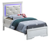 Twin Bed - Silver Champagne
