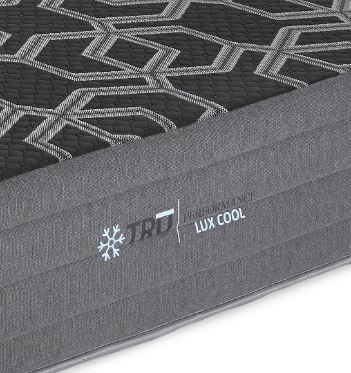 12" Full Smooth Top Hybrid Medium Plush Mattress - Black