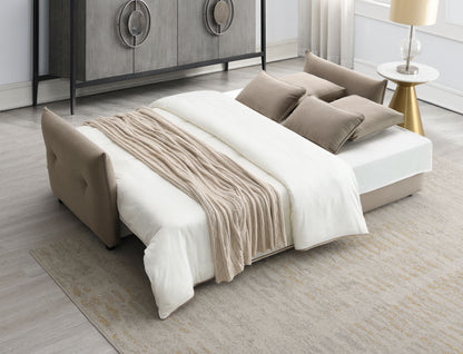 Irina - Pull Out Sleep With Storage - Beige