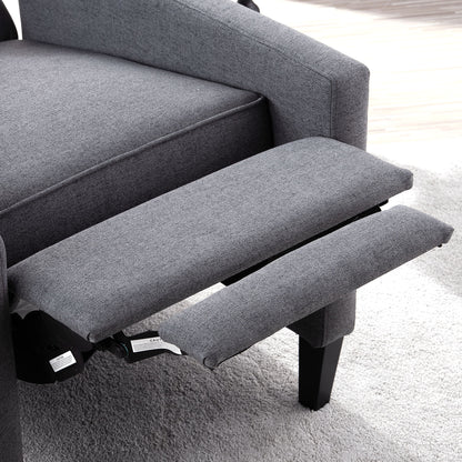 Manual Wing Chair Recliner - Gray