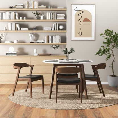 Dakota - Dining Chair (Set of 2) - Black / Brown
