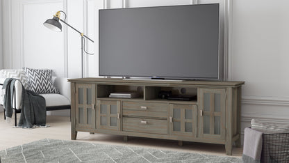 Artisan - TV Media Stand - Distressed Gray