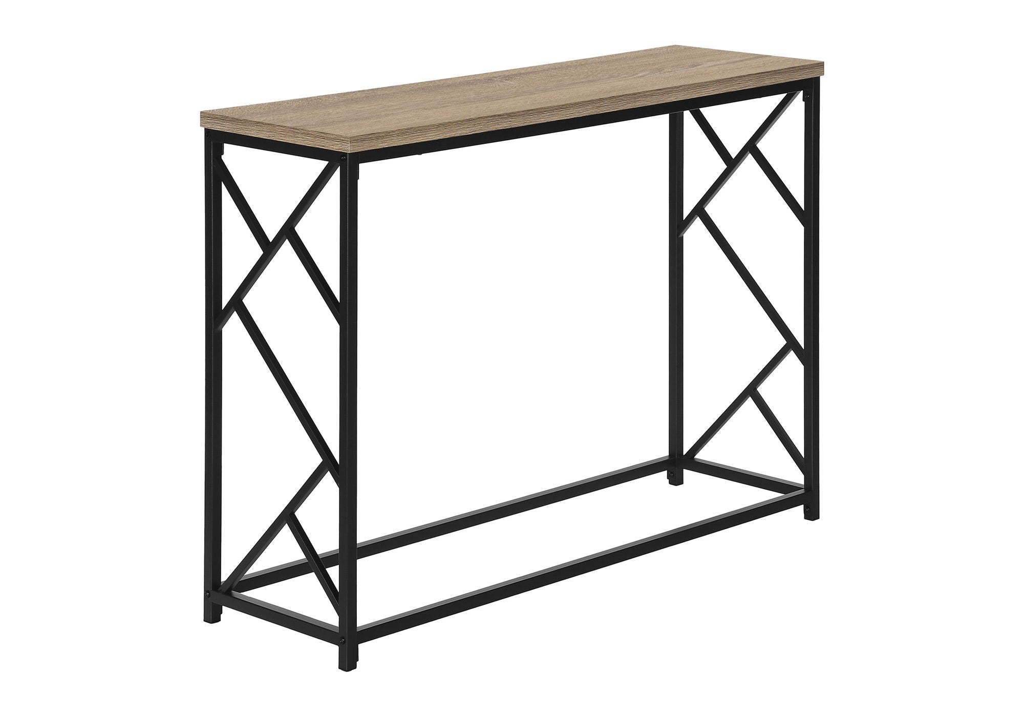 Accent Console Table For Entryway, Contemporary - Taupe