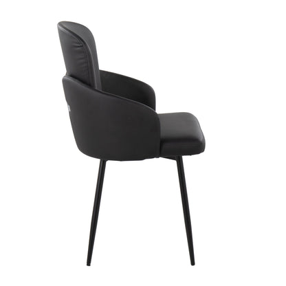 Dahlia - Contemporary Dining Chair (Set of 2) - Black