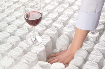 Dream Flex - 14.5" King Two Sided Pillow Top Mattress - White / Gray