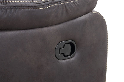 Hooper - Swivel Gliding Recliner - Gray