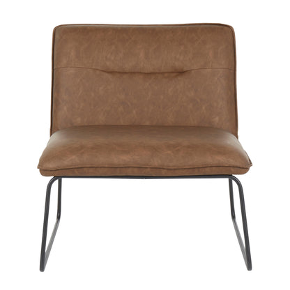 Casper - Industrial Chair - Black / Espresso