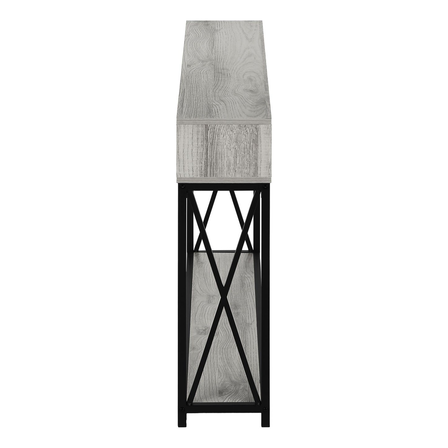 Accent Console Table For Entryway, Modern - Gray