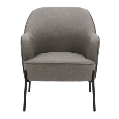 Daniella - Contemporary Chair - Black / Gray