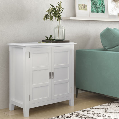 Burlington - Low Storage Cabinet - White
