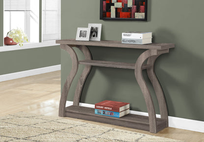 Accent Console Table For Entryway, Contemporary Stylish - Taupe