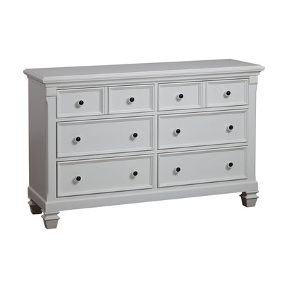 Glendale - 6 Drawer Dresser - Pure White