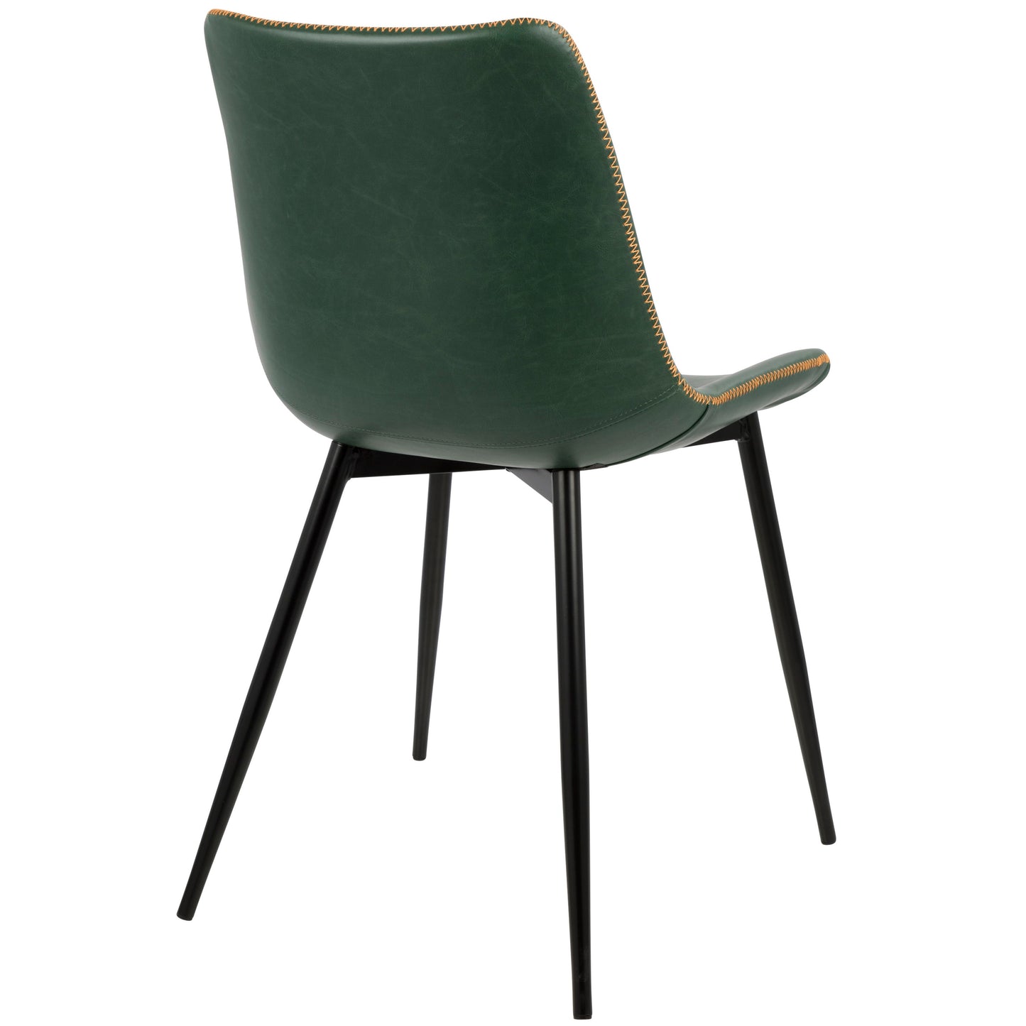 Durango - Industrial Dining Chair (Set of 2) - Black / Green Vintage