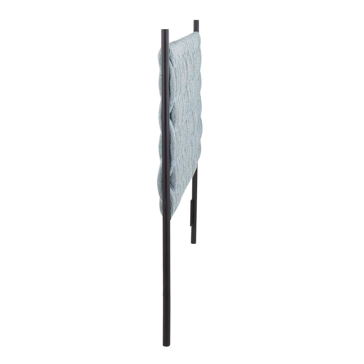 Braided Matisse - Queen Size Headboard - Black / Blue