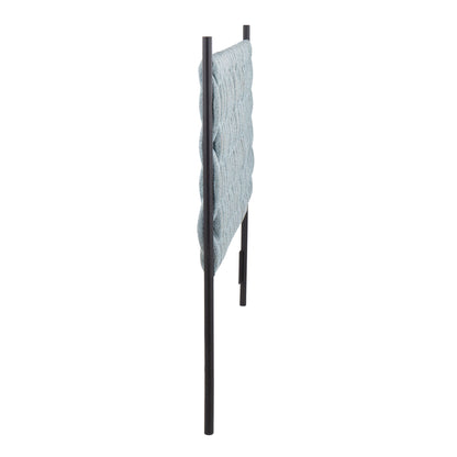 Braided Matisse - Queen Size Headboard - Black / Blue