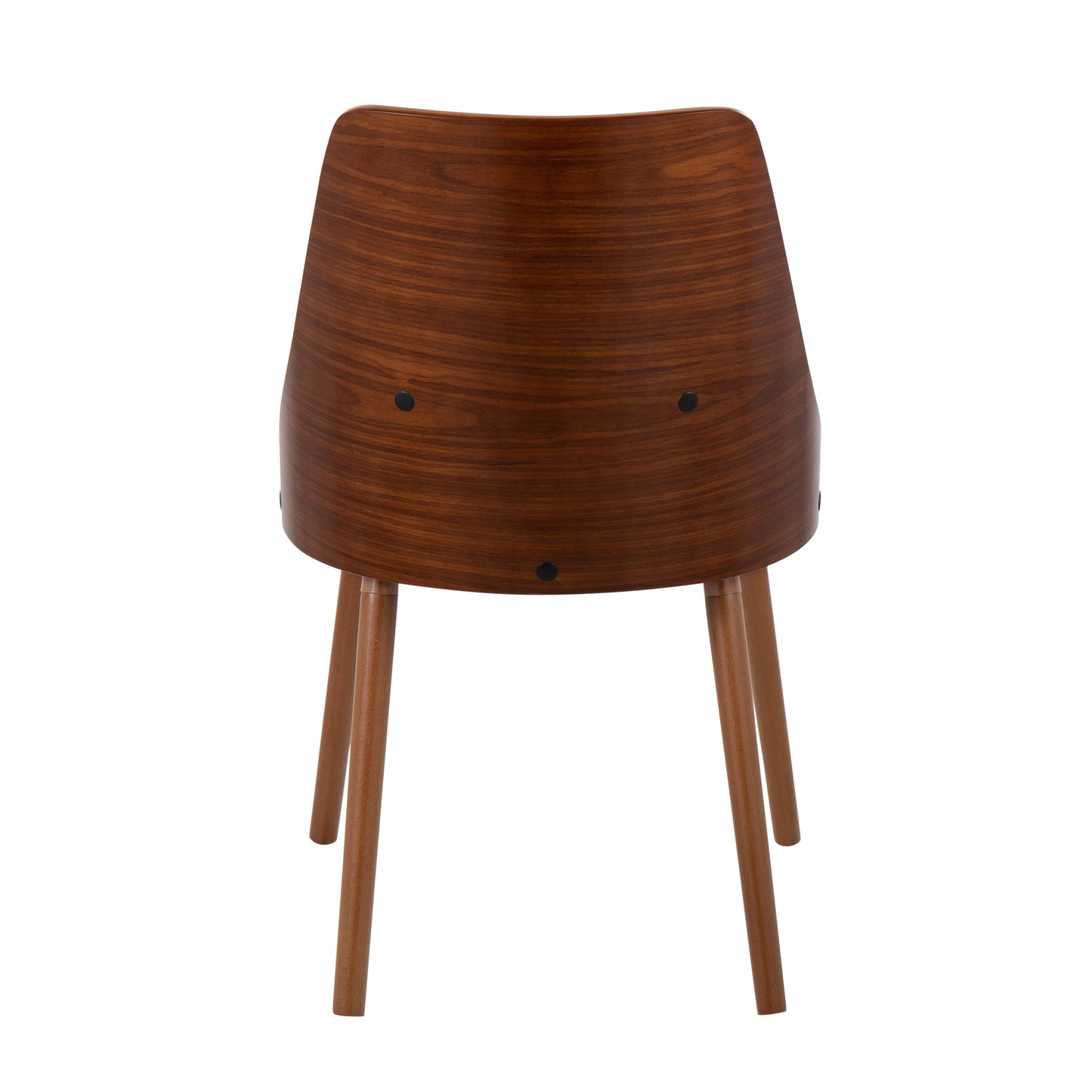 Anabelle - Mid-Century Modern Chair (Set of 2) - Walnut / Gray