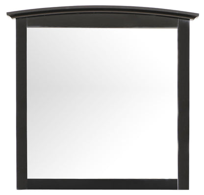 Elegant Wall Mirror - Black