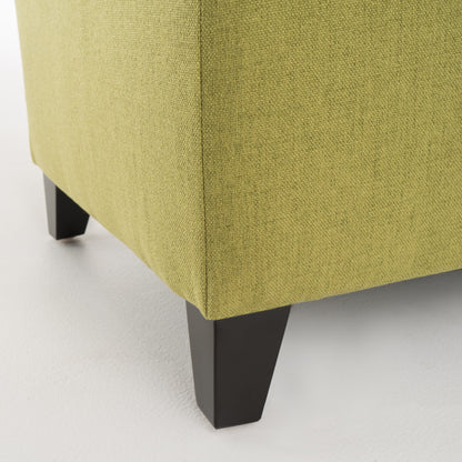 Juliana - Storage Ottoman With Extra Seating - Green