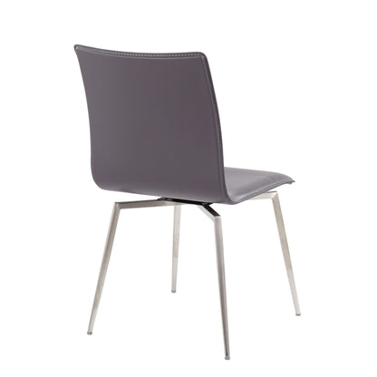 Mason - Contemporary Upholstered Chair (Set of 2) - Gray