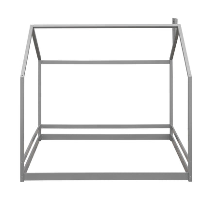 Full Size Playhouse Bed - Gray
