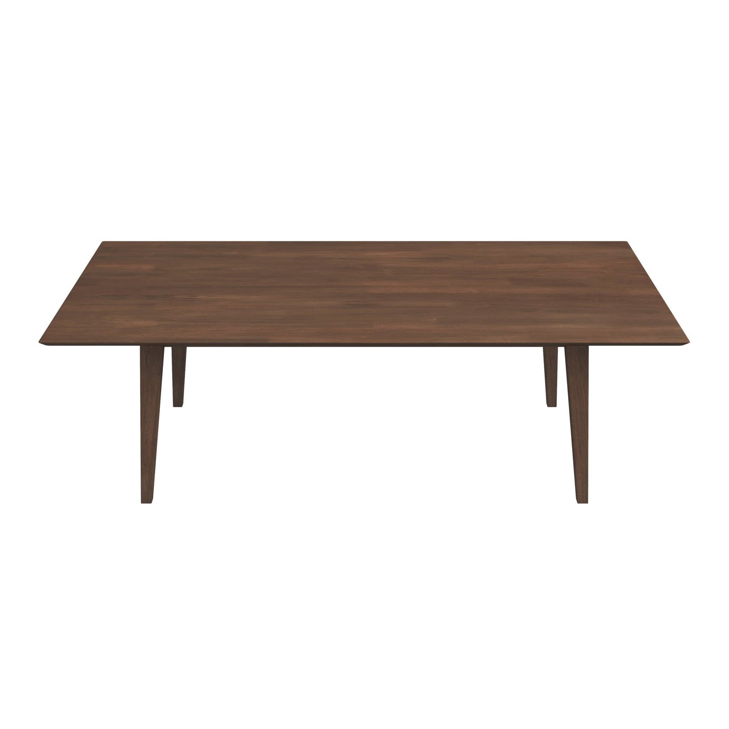 Levi - Modern Style Rectangular Dining Table - Brown