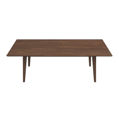 Levi - Modern Style Rectangular Dining Table - Brown