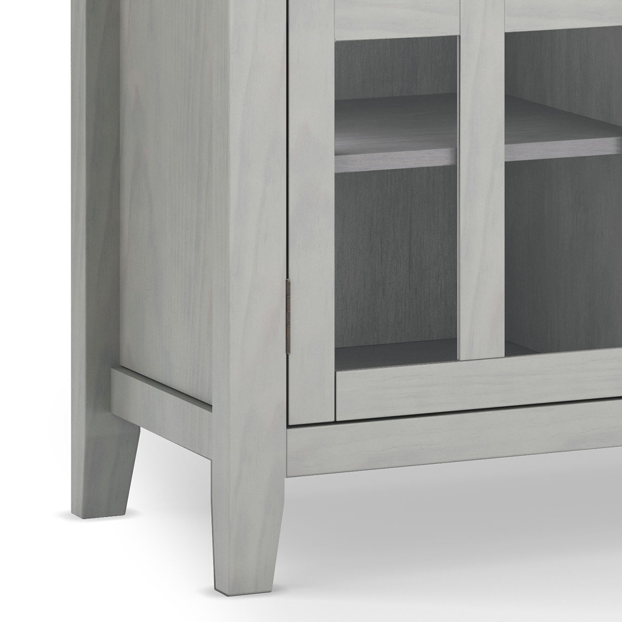 Artisan - Tall TV Media Stand - Fog Gray