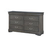 Louis Philippe - Dresser - Dark Gray