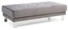 Ottoman For Contemporary Homes - Gray