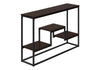 Accent Console Table For Entryway, Contemporary And Modern - Espresso