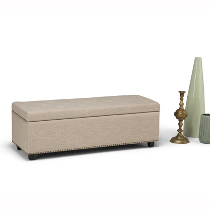 Hamilton - Storage Ottoman - Natural