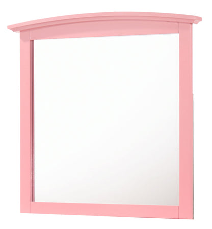 Elegant Wall Mirror - Pink