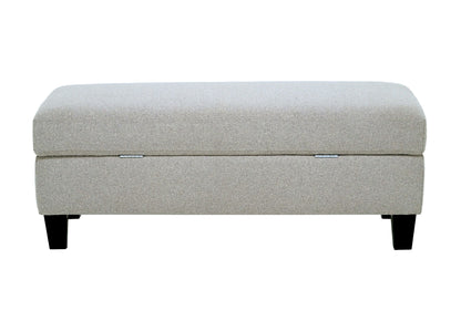 Drason - Storage Ottoman - Gray