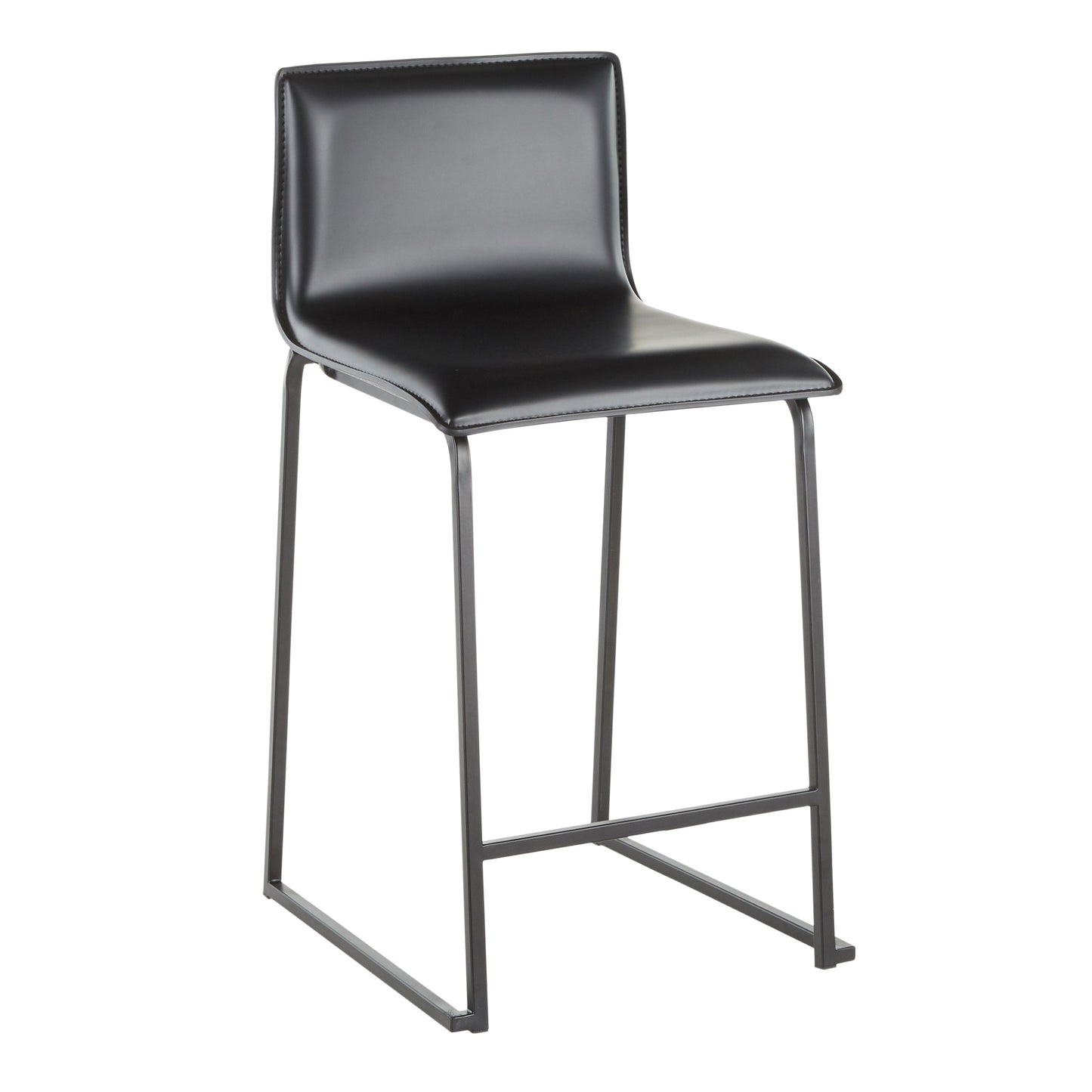 Mara - Contemporary, Counter Stool (Set of 2) - Black