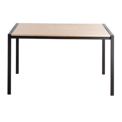 Fuji - Contemporary Dining Table - Black / Natural