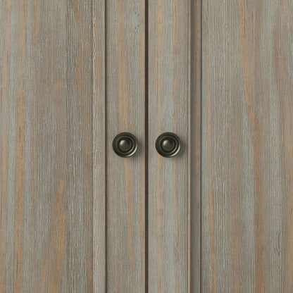 Amherst - Low Storage Cabinet - Distressed Gray