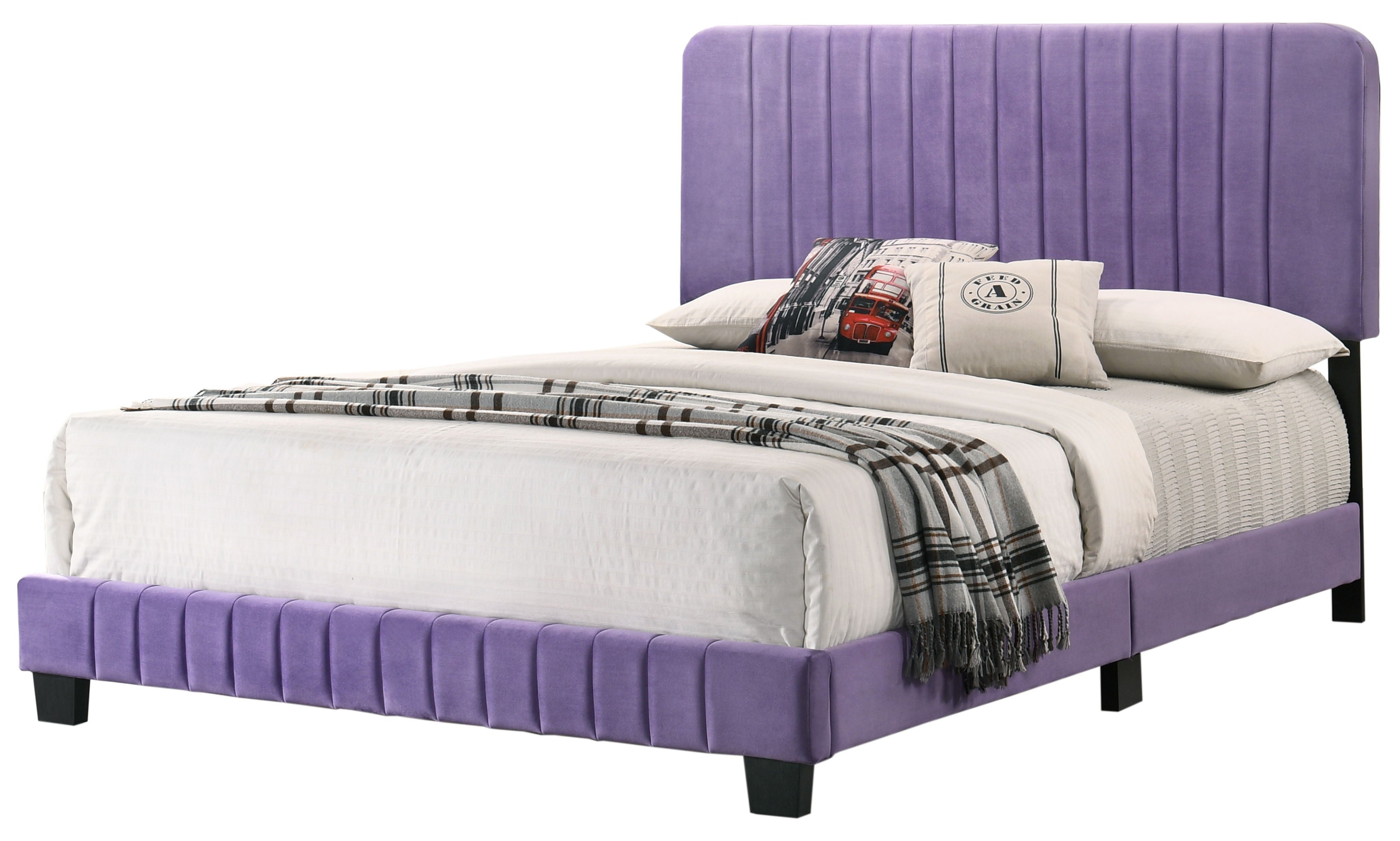 Lodi - Queen Bed - Purple