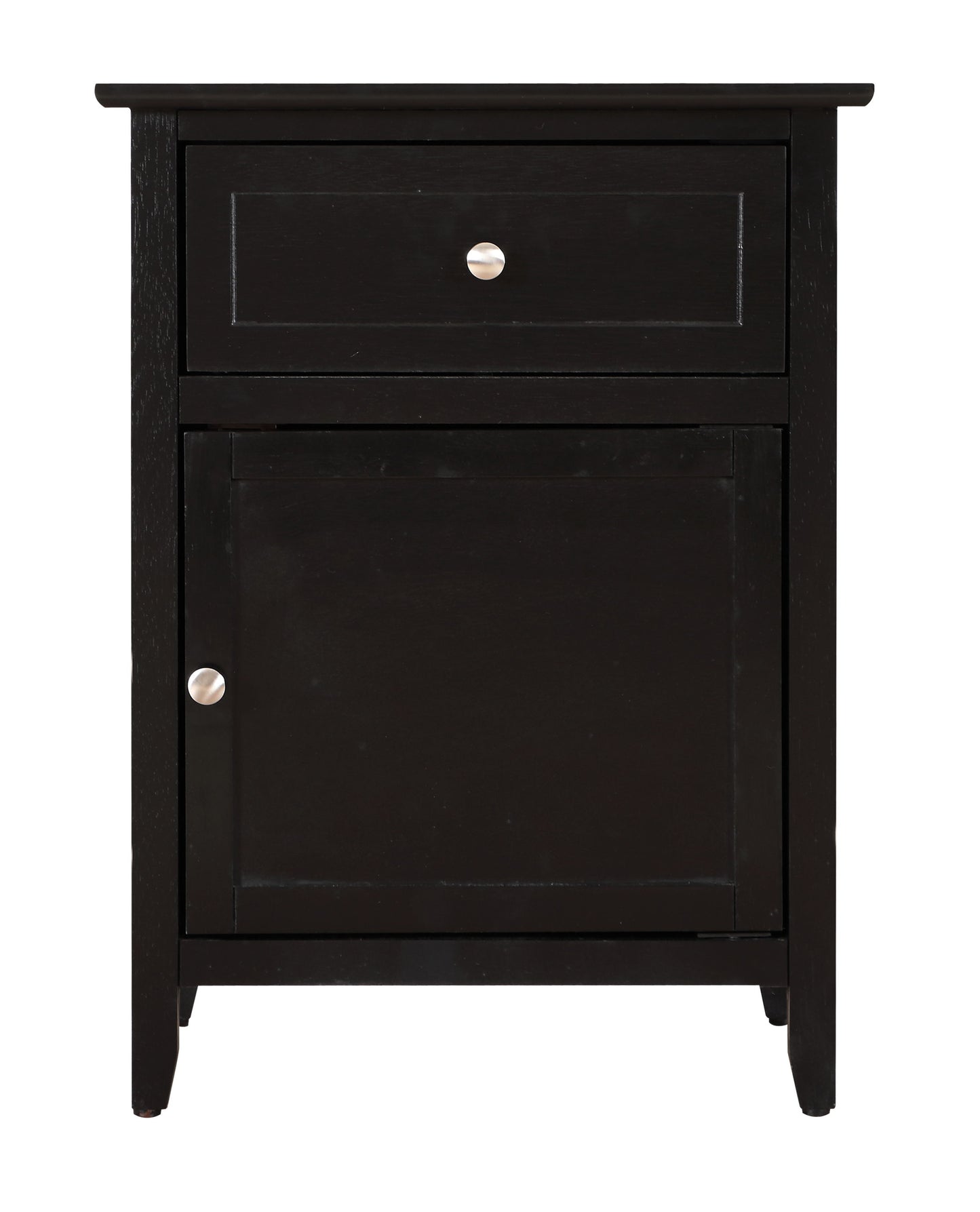 Izzy - Nightstand For Modern Spaces - Black